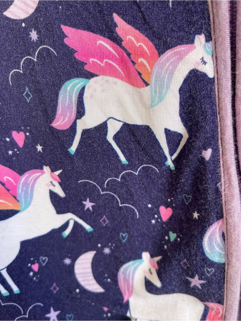 Little Sleepies Girls Unicorn Shortie 0-3M - Picture 4 of 5